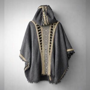 Ajjaya brand - Men's Hooded Kimono Vest